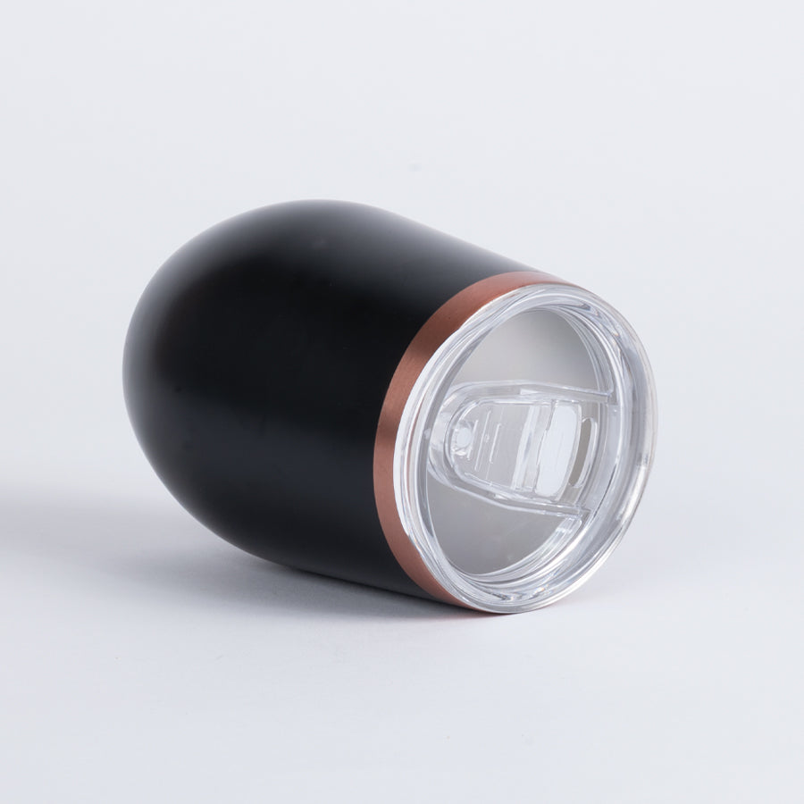 Vaso térmico negro/encobrizado LEEDS 350cc