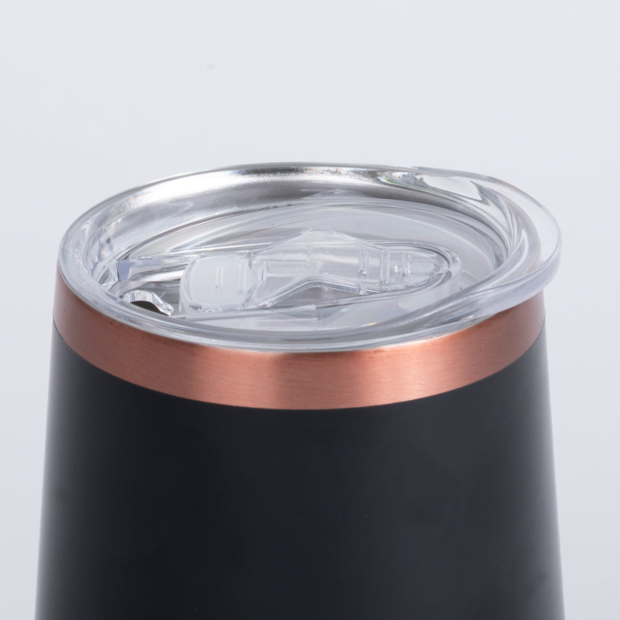 Vaso térmico negro/encobrizado LEEDS 350cc