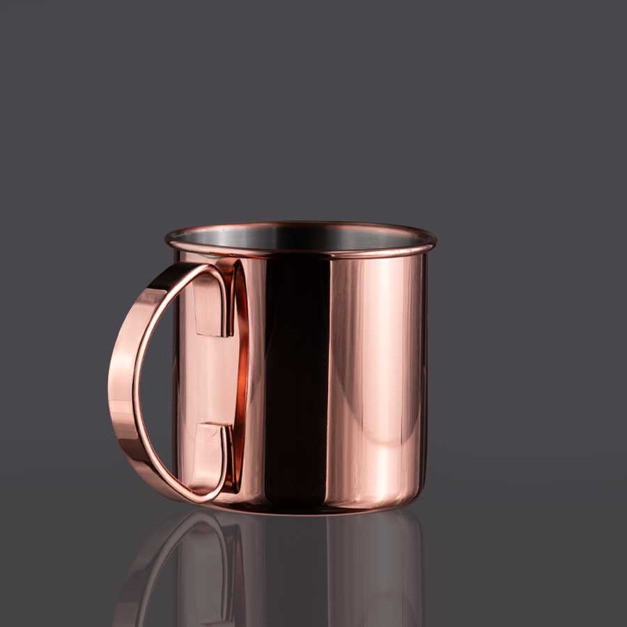 Tazón metálico Encobrizado "COPPER" 1/2 L