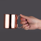 Tazón metálico Encobrizado "COPPER" 1/2 L