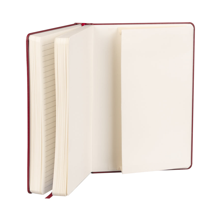 Cuaderno "ROMA" con tapa dura de Eco-Cuero