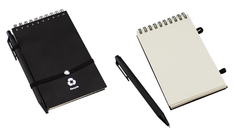 Libreta Ecológica Cartón Negro