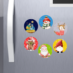 Imán Navideño para el Refrigerador