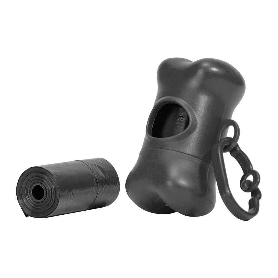 Dispensador de bolsas para residuos de mascotas