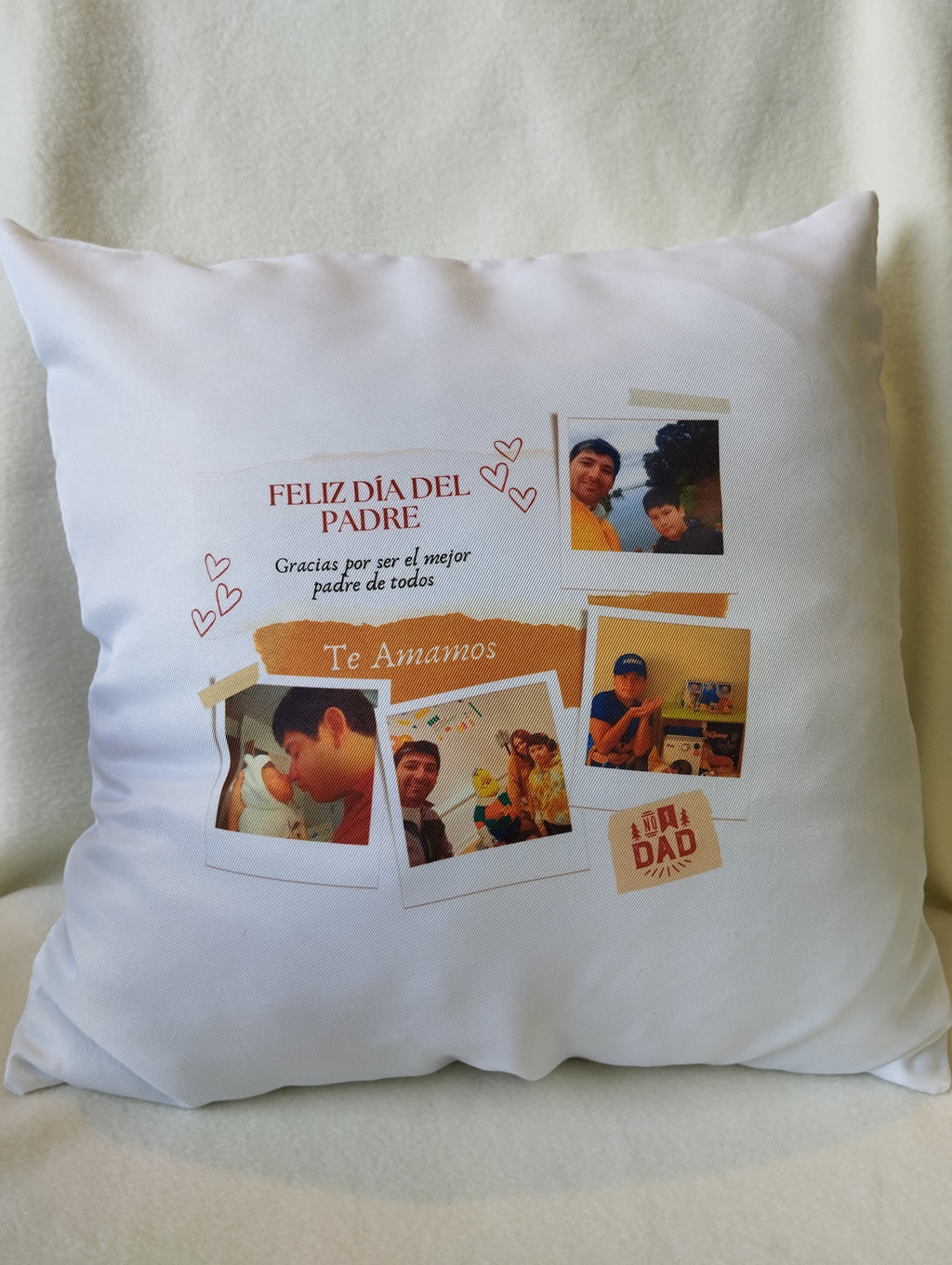 COJÍN PERSONALIZADO DÍA DEL PADRE