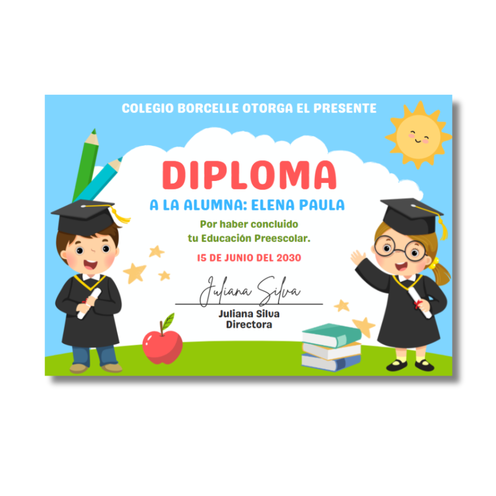 Diplomas Personalizados y Certificados de Reconocimiento