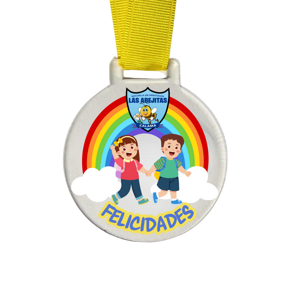 Medalla de Acrílico Impresa
