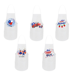 Delantal Ecológico Fiestas Patrias Pack 12 – Diseños Chilenos para Fondas y Asados