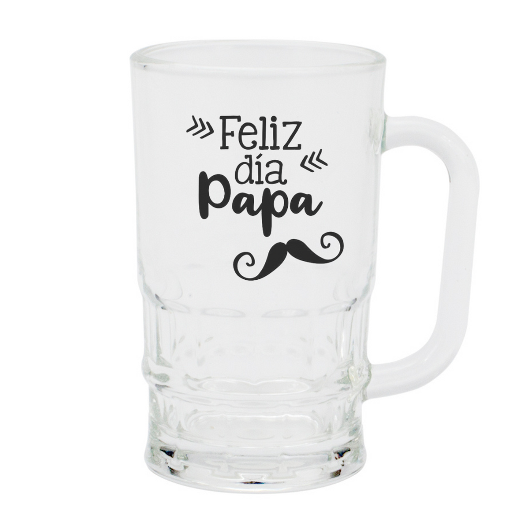 Tazón Cervecero de Vidrio 320cc para Sublimación