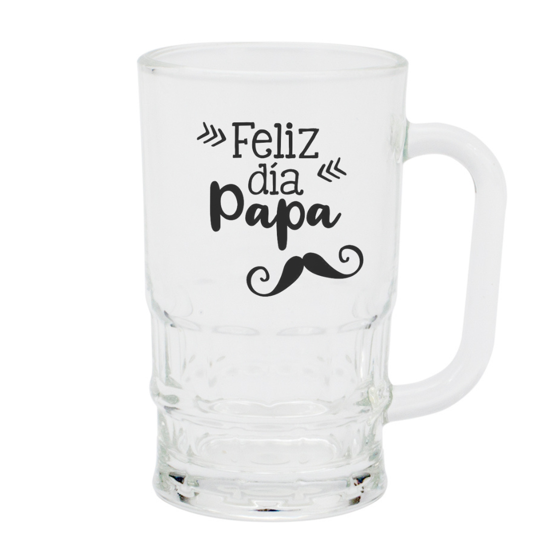 Tazón Cervecero de Vidrio 320cc para Sublimación