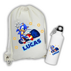 PACK MORRAL ALGODÓN + BOTELLA DE AGUA PERSONALIZADOS