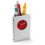 Porta-Lápices con Reloj