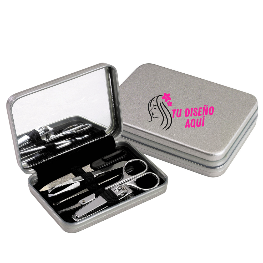Set de Manicure Metálico