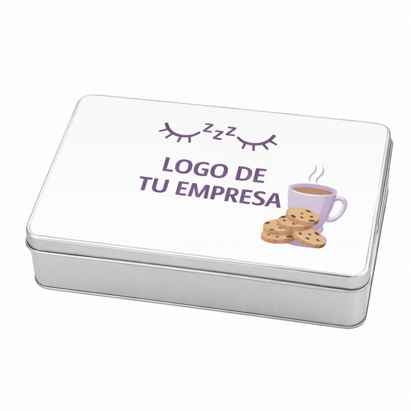 Caja Metálica para galletas o regalos