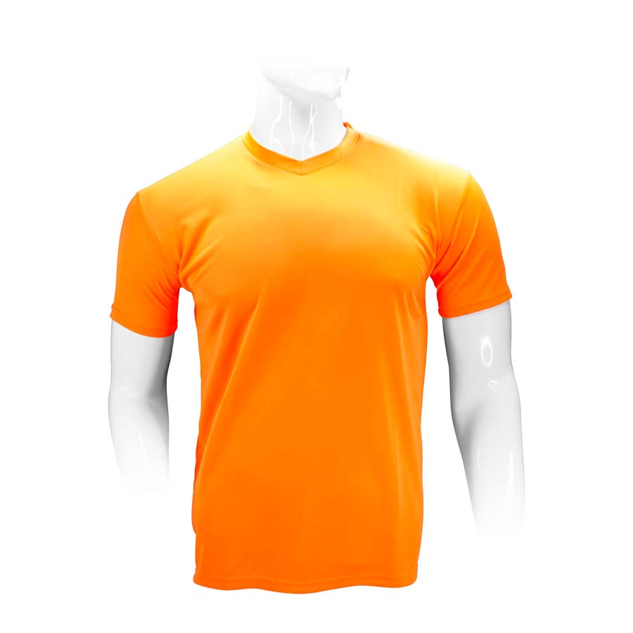 Mockup de Polera Manga Corta Poliéster Hombre