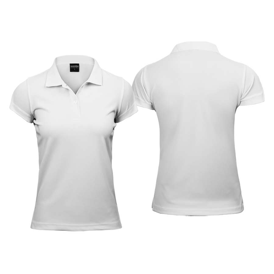 POLERA POLIESTER CON CUELLO MUJER