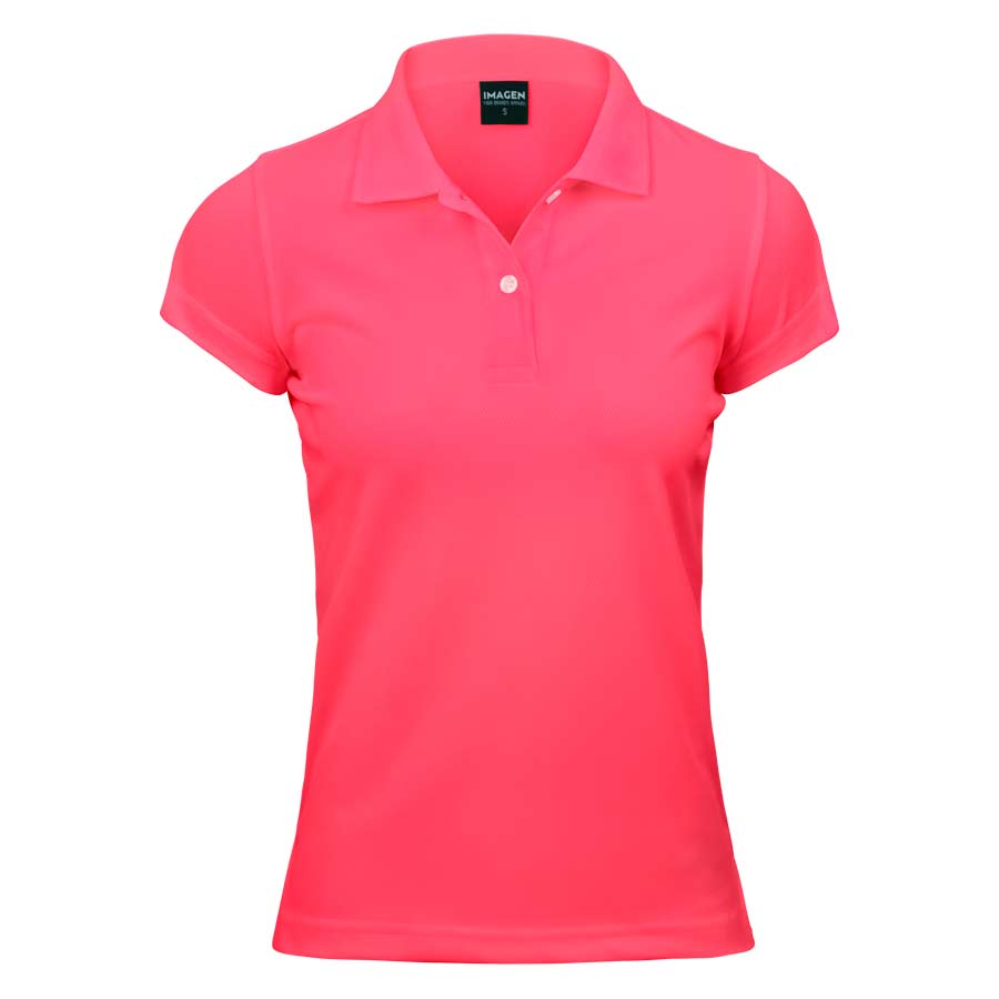 POLERA POLIESTER CON CUELLO MUJER