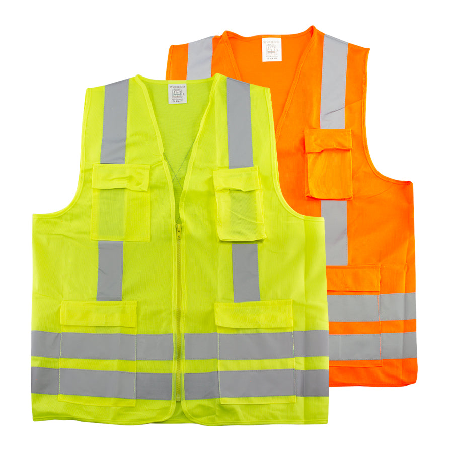 Chaleco Reflectante Supervisor - Naranja / M.