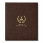 Carpeta Ecocuero Porta Título o Diploma
