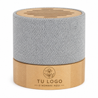Parlante Altavoz de Bamboo y tela RPET "TRUE"