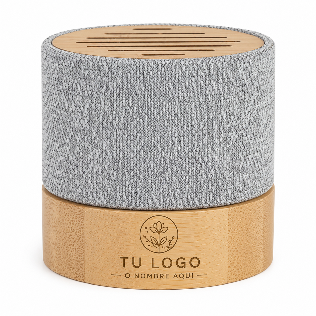 Parlante Altavoz de Bamboo y tela RPET "TRUE"