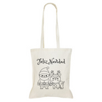 BOLSA NAVIDEÑA PARA PINTAR O BORDAR