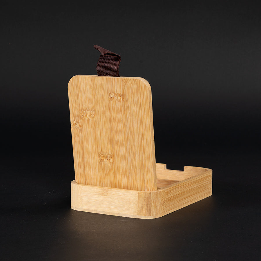 Caja organizadora de Bamboo con espejo «ANNA» 11