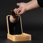 Caja organizadora de Bamboo con espejo «ANNA» 18