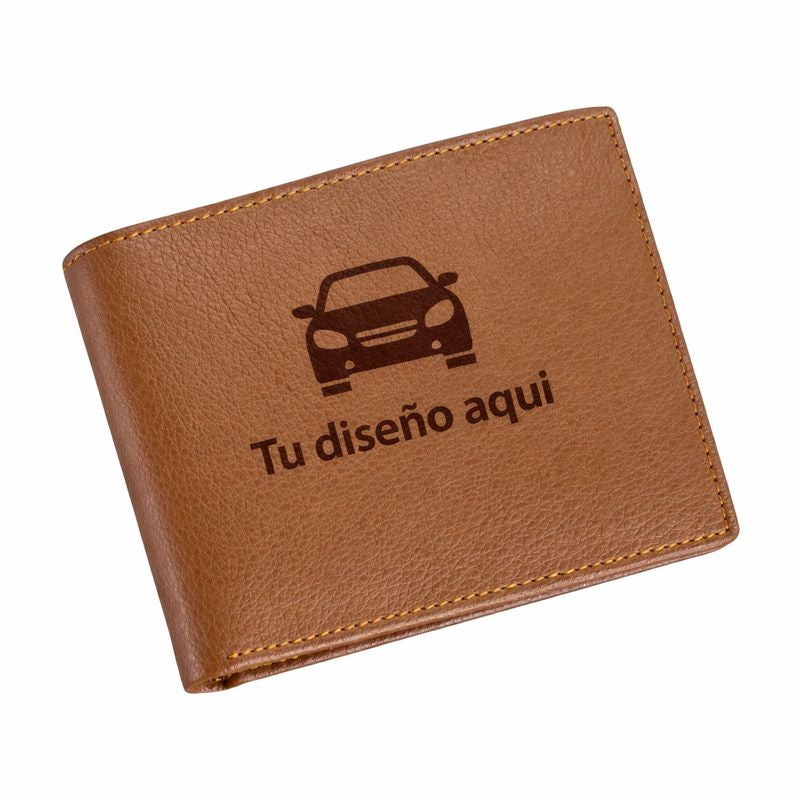 Billetera de Cuero Diseño Clasico