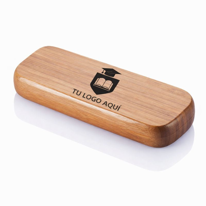 Set Bolígrafo Estuche de Bamboo