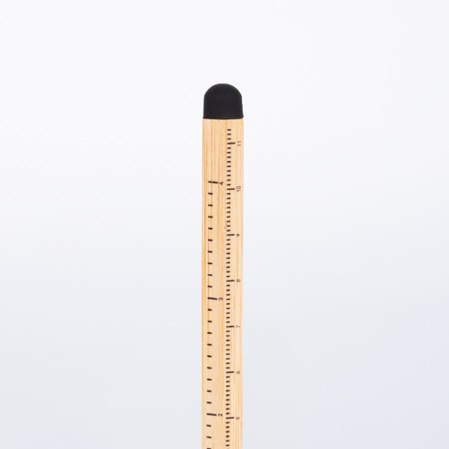 Lápiz de Bamboo con punta Tungsteno, Puntero Touch-Screen y regla de medir 5