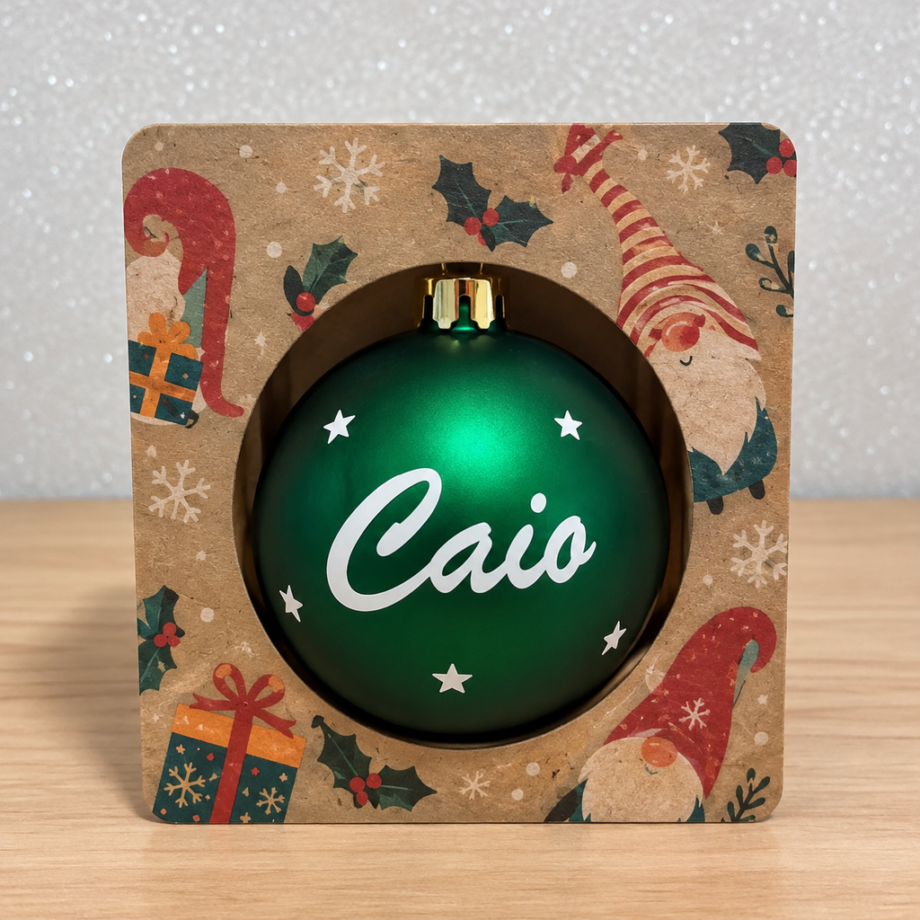 Esfera de Navidad con Packaging