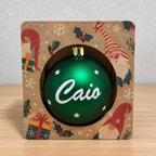 Esfera de Navidad con Packaging