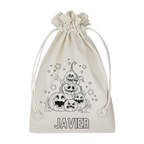 SACO PINTABLE PARA DULCES DE HALLOWEEN