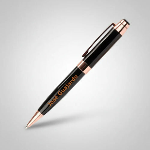 Boligrafo Y Lápiz Personalizados + Estuche Día Del Minero