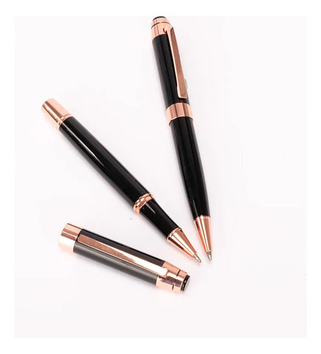 Boligrafo Y Lápiz Personalizados + Estuche Día Del Minero