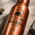 Botella Metalica 650cc Día Del Minero