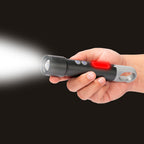 USB Linterna Táctica y lámpara recargable «HOOK» 15-en-1 1