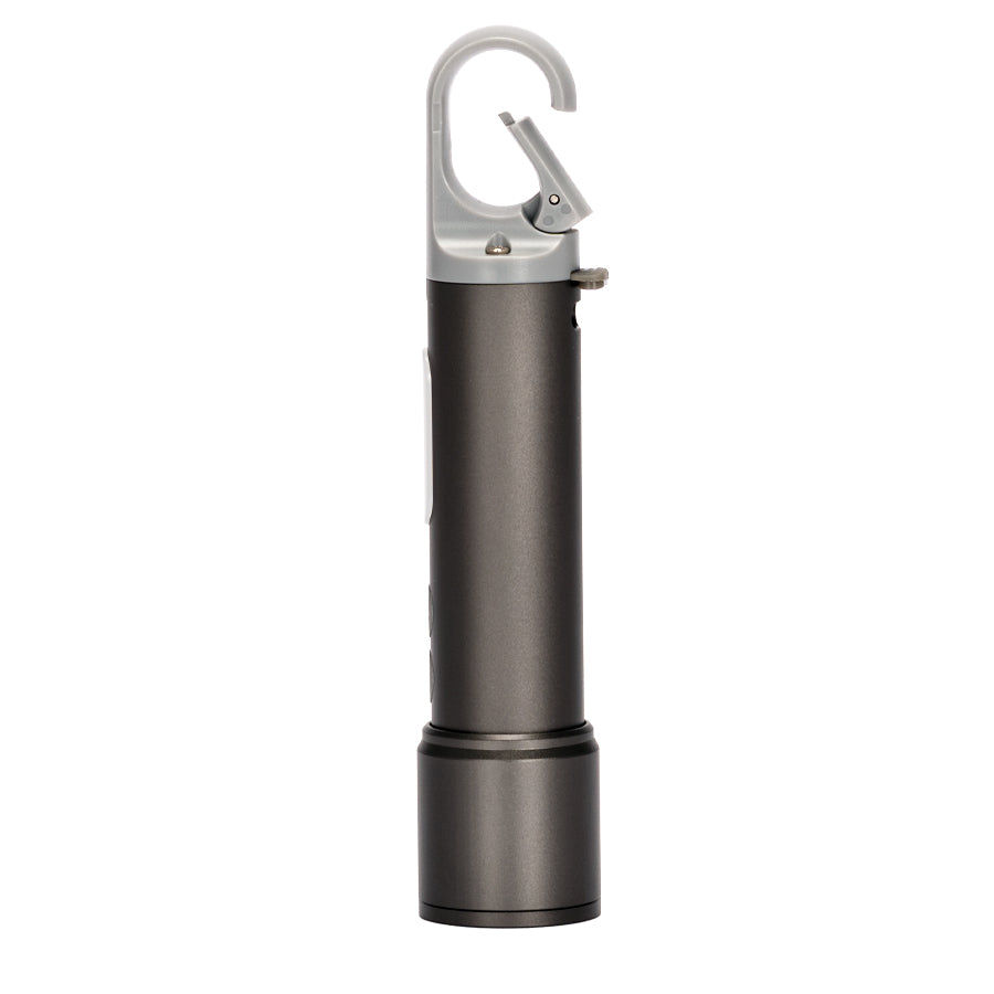 USB Linterna Táctica y lámpara recargable «HOOK» 15-en-1 18