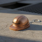 Llavero De Casco Encobrizado Día Del Minero