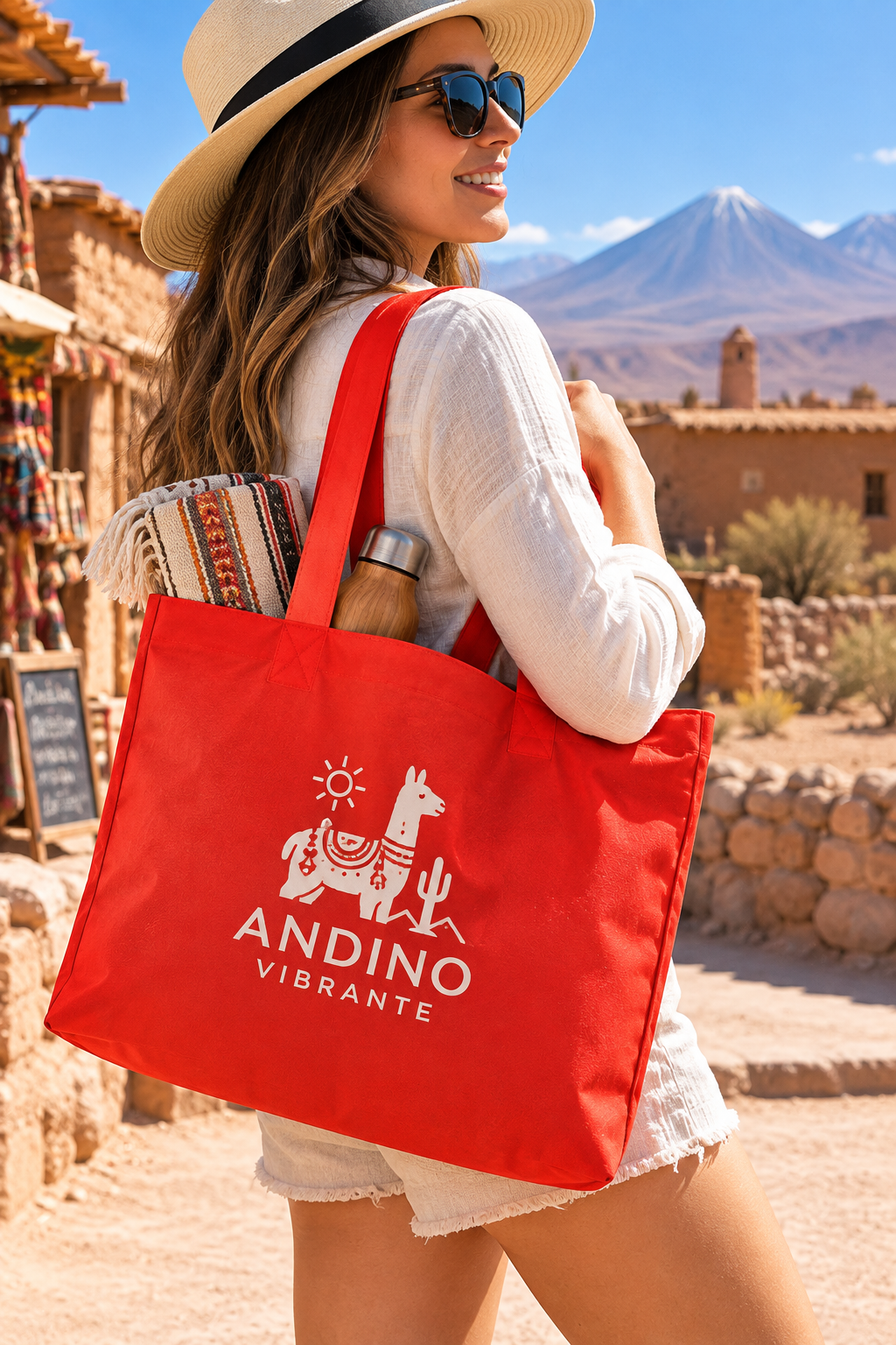 BOLSO DE TNT PARA LA PLAYA
