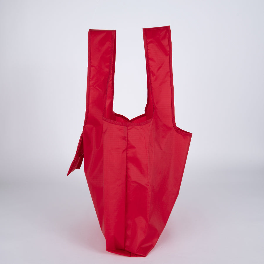 Bolsa plegable de compras en tela reciclada RPET 15L 6