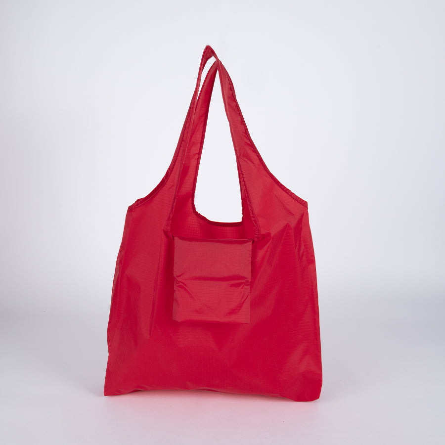 Bolsa plegable de compras en tela reciclada RPET 15L 8