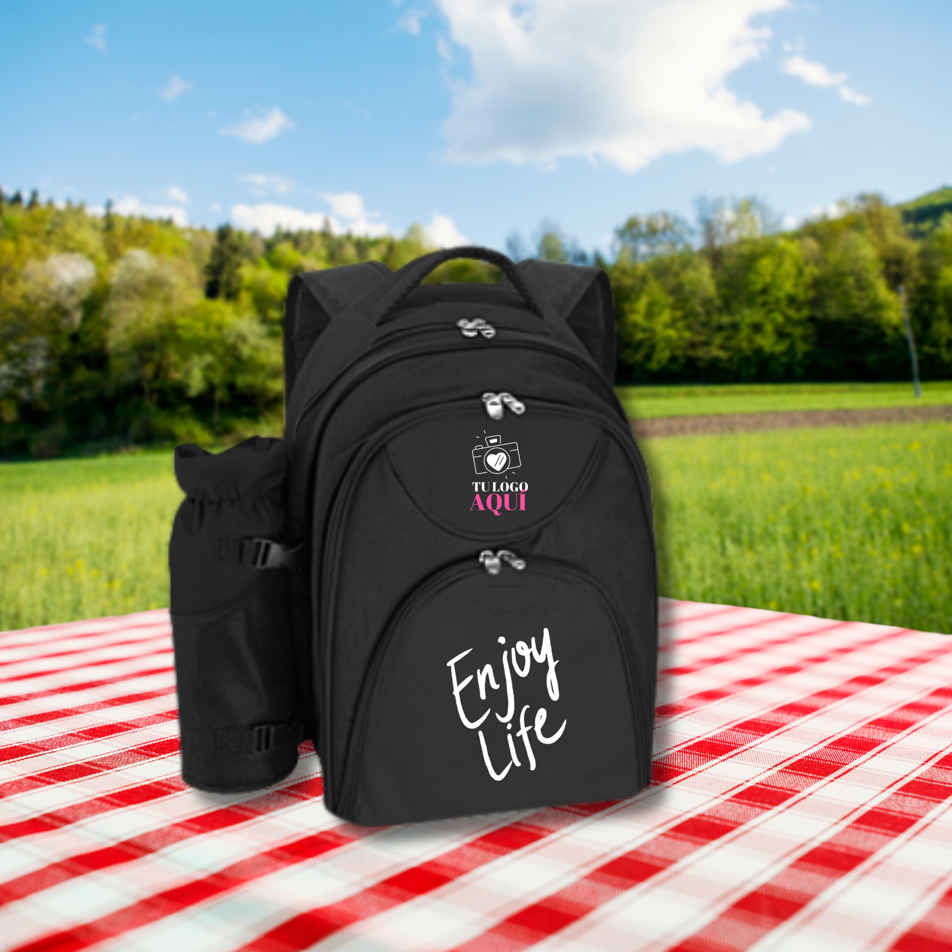 Mochila-Cooler de Picnic 4 Personas