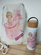 PACK MORRAL ALGODÓN + BOTELLA DE AGUA PERSONALIZADOS