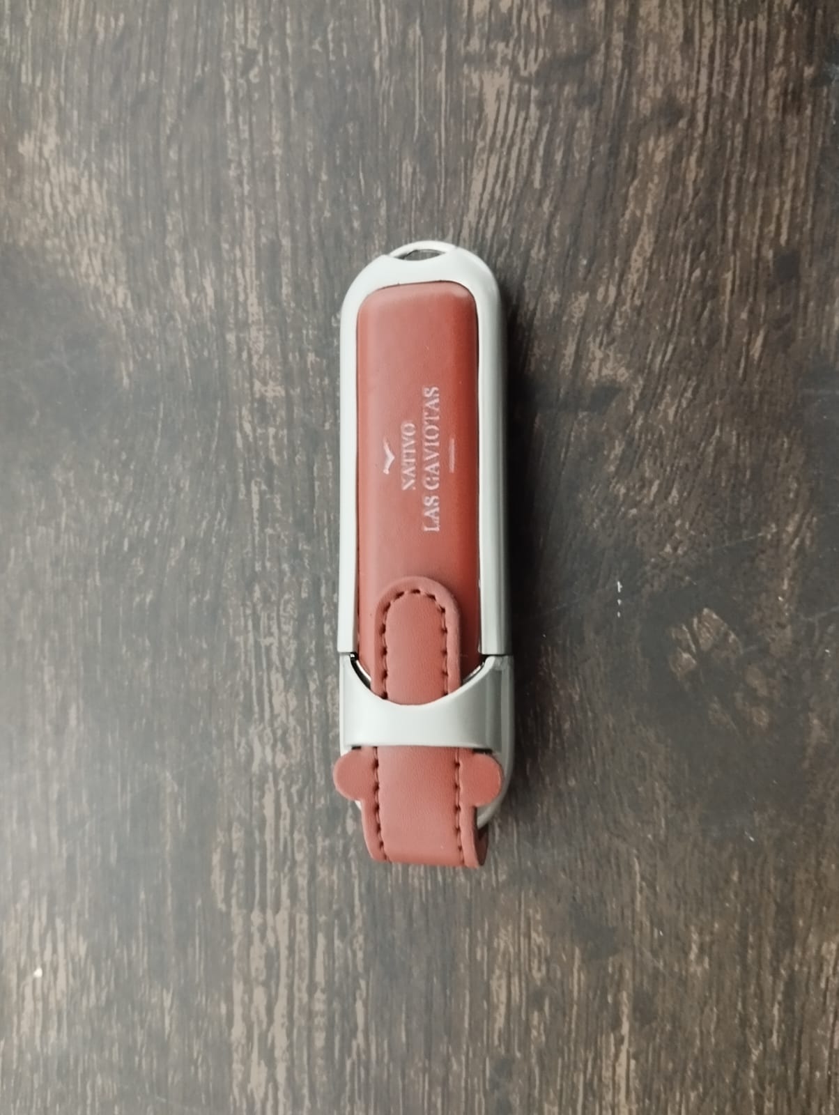 USB Pendrive 64GB de Cuero PERSONALIZADO