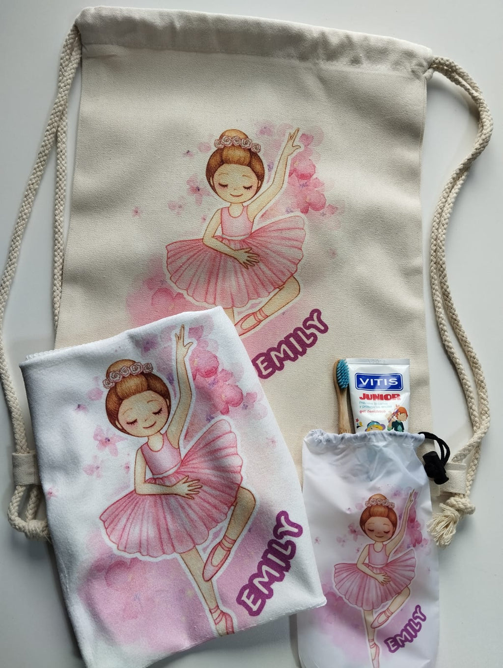 PACK DEPORTIVO TOALLA + MORRAL + BOTELLAPERSONALIZADA