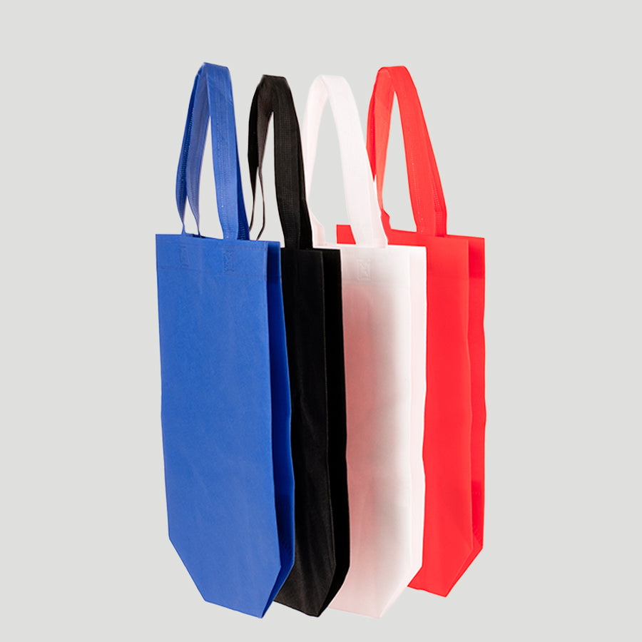 Bolsa TNT reutilizable «SAUL» con costuras termoselladas, asas 38 x 2.5 cm. 11