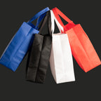 Bolsa TNT reutilizable «SAUL» con costuras termoselladas, asas 38 x 2.5 cm. 18