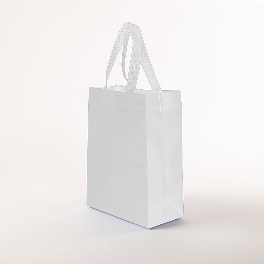 Bolsa TNT reutilizable «SAUL» con costuras termoselladas, asas 38 x 2.5 cm. 4